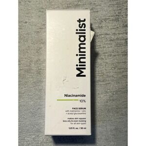 Minimalist 10% Niacinamide Face Serum with Matmarine + Zinc 30ml 1.01 fl oz